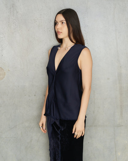 Navy Josie Top