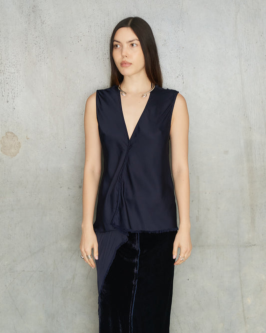 Navy Josie Top