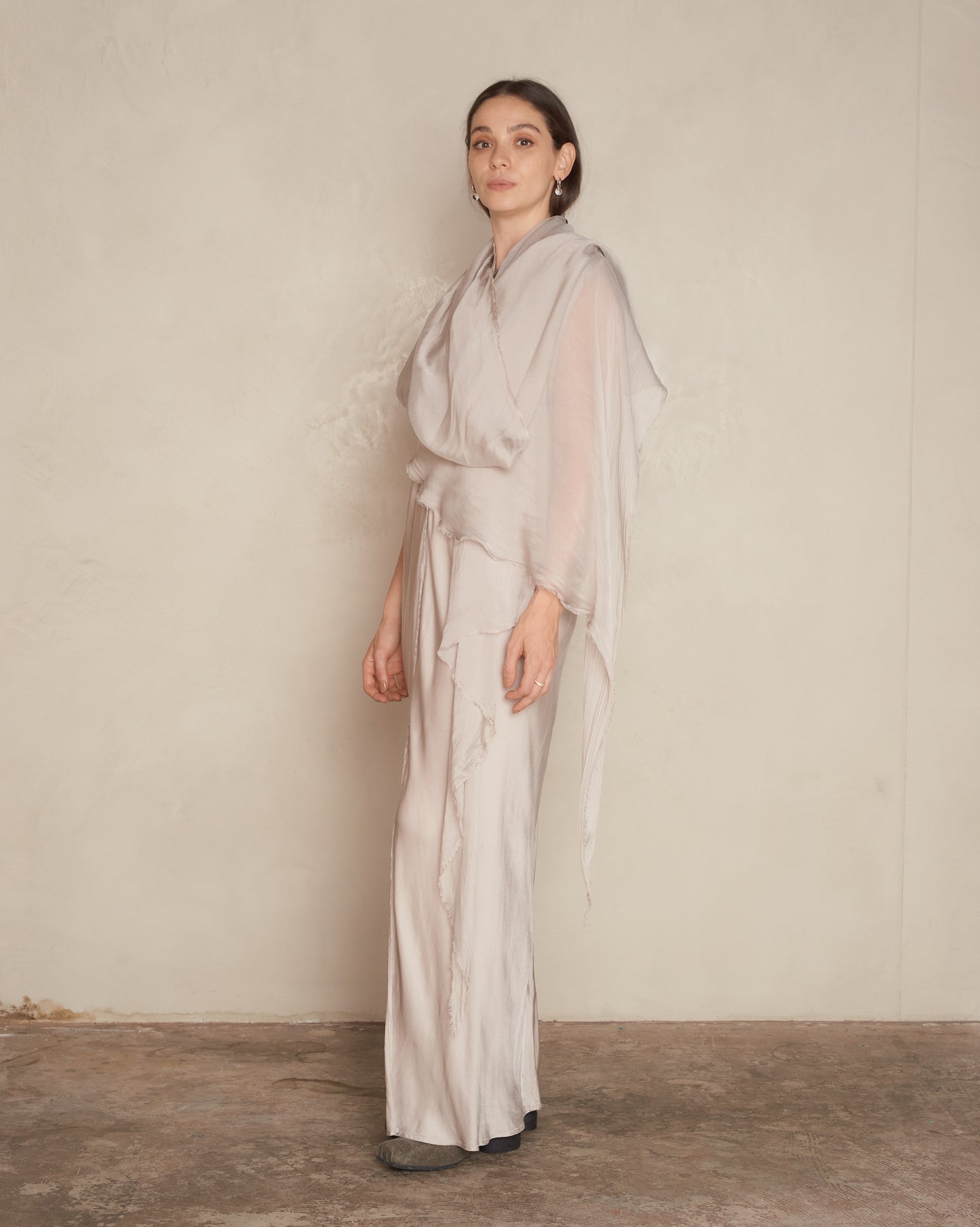 Nude Silk Scarf – Dilettante