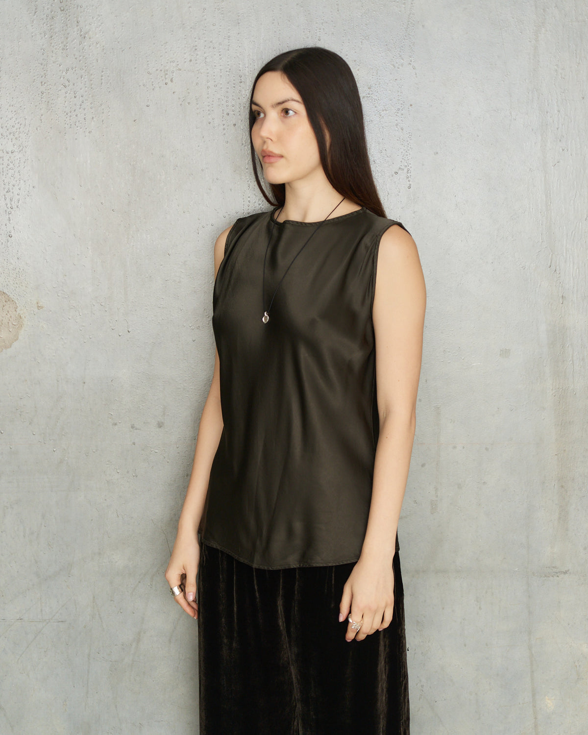 Olive Mimi Top