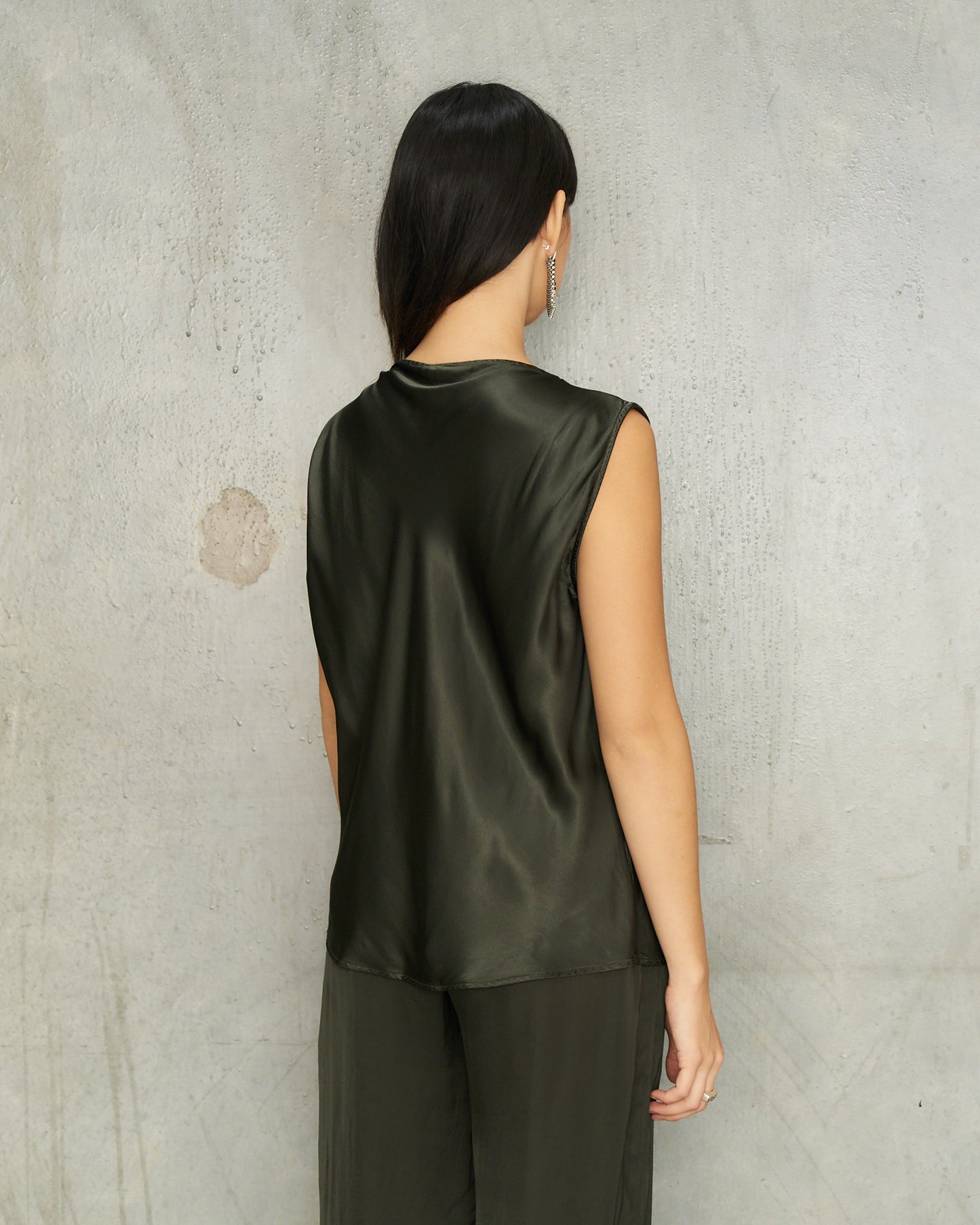 Olive Mimi Top