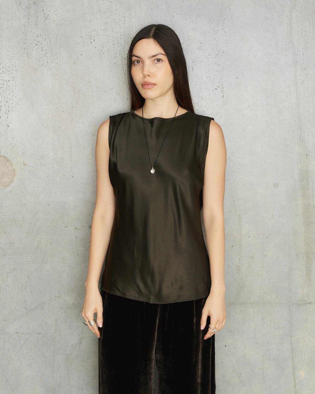 Olive Mimi Top