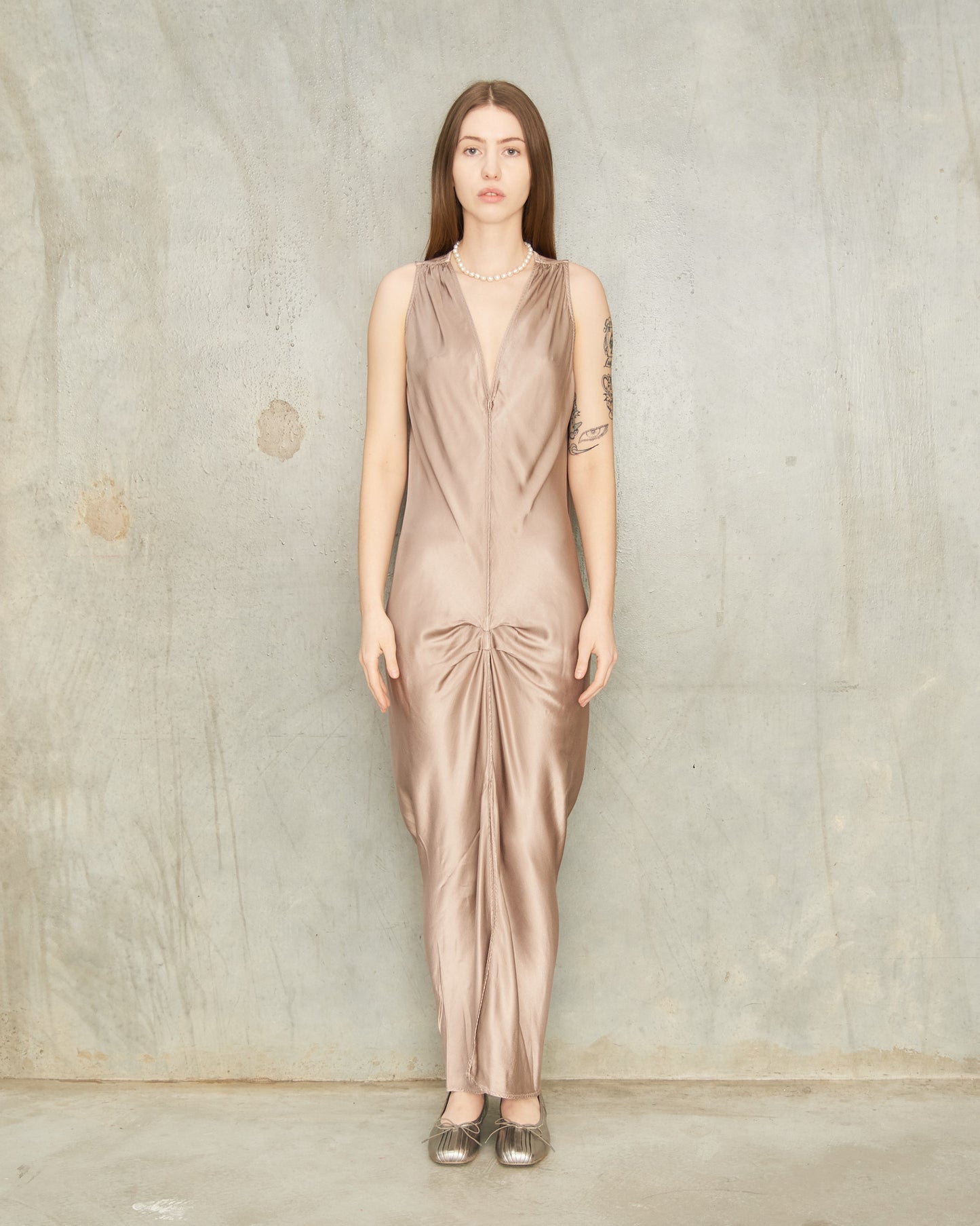 Shiitake Linda Dress