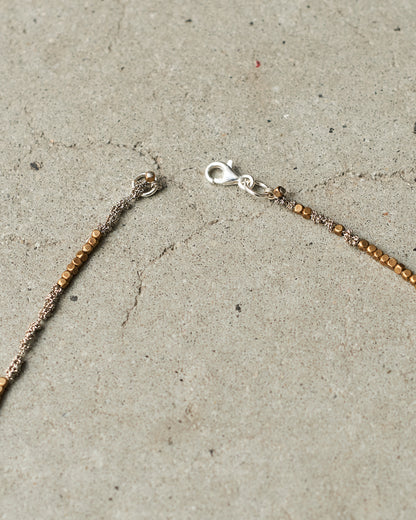 Bronze Bead Chain Lariat