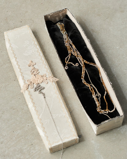 Bronze Bead Chain Lariat