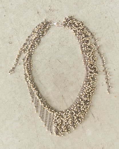 Pearl Bead Chain Necklace