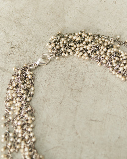 Pearl Bead Chain Necklace