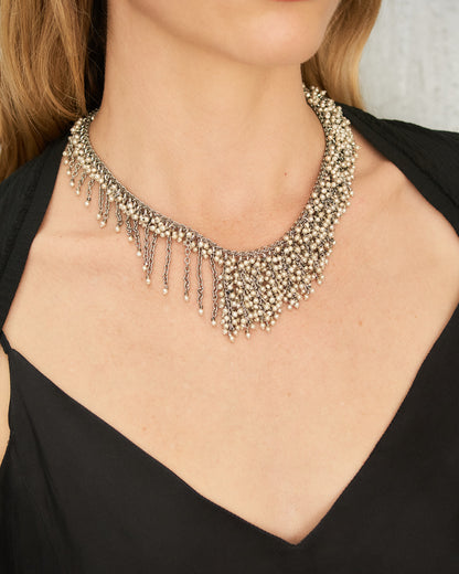 Pearl Bead Chain Necklace