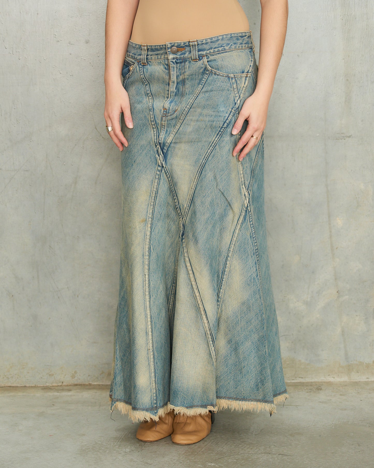 Junya Watanabe SS2002 Denim Skirt