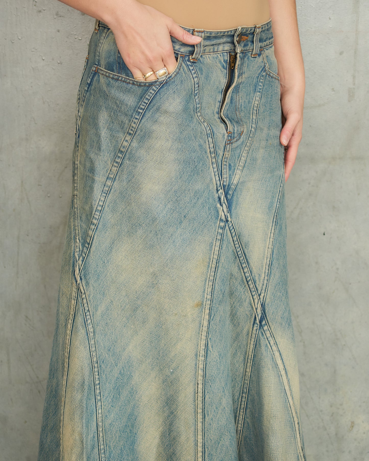 Junya Watanabe SS2002 Denim Skirt
