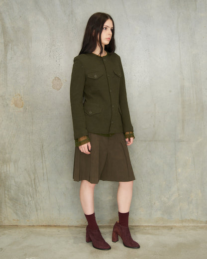 Junya Watanabe Green Wool Jacket
