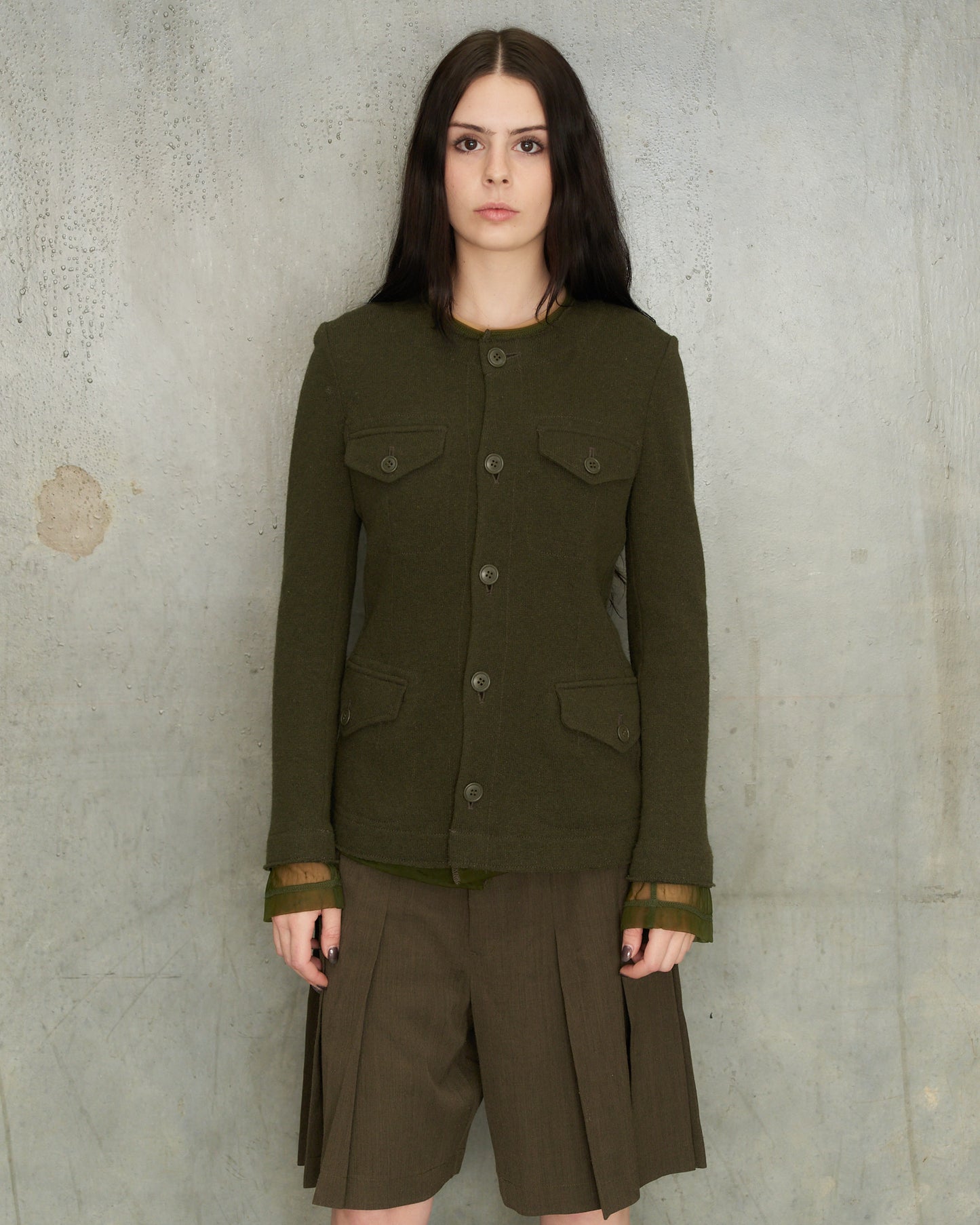 Junya Watanabe Green Wool Jacket