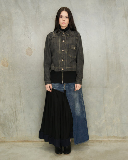 Yohji Yamamoto Grey Denim Jacket