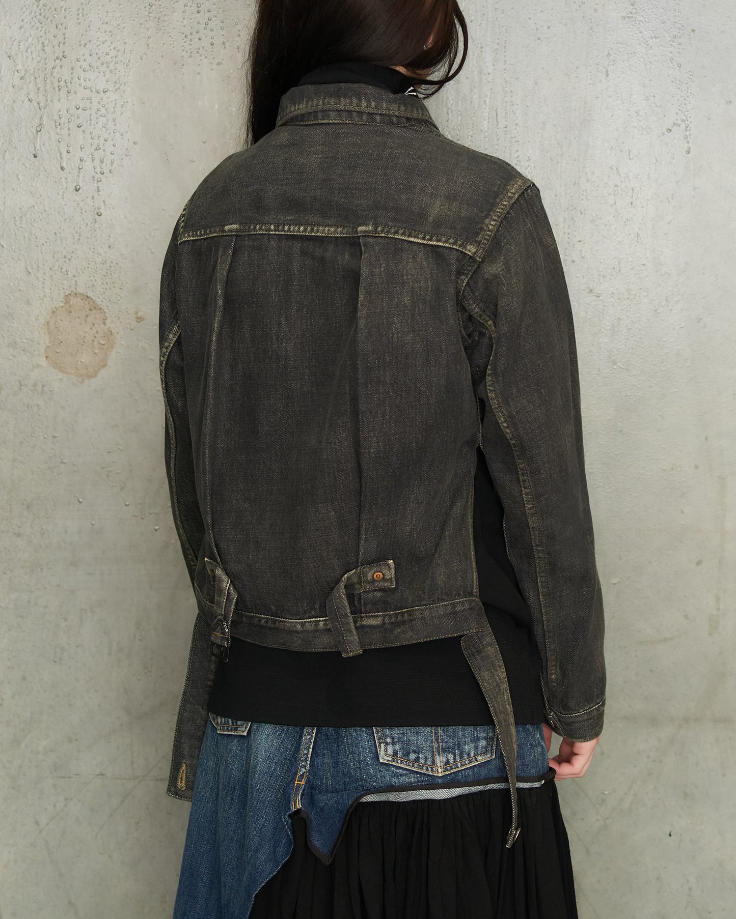 Yohji Yamamoto Grey Denim Jacket