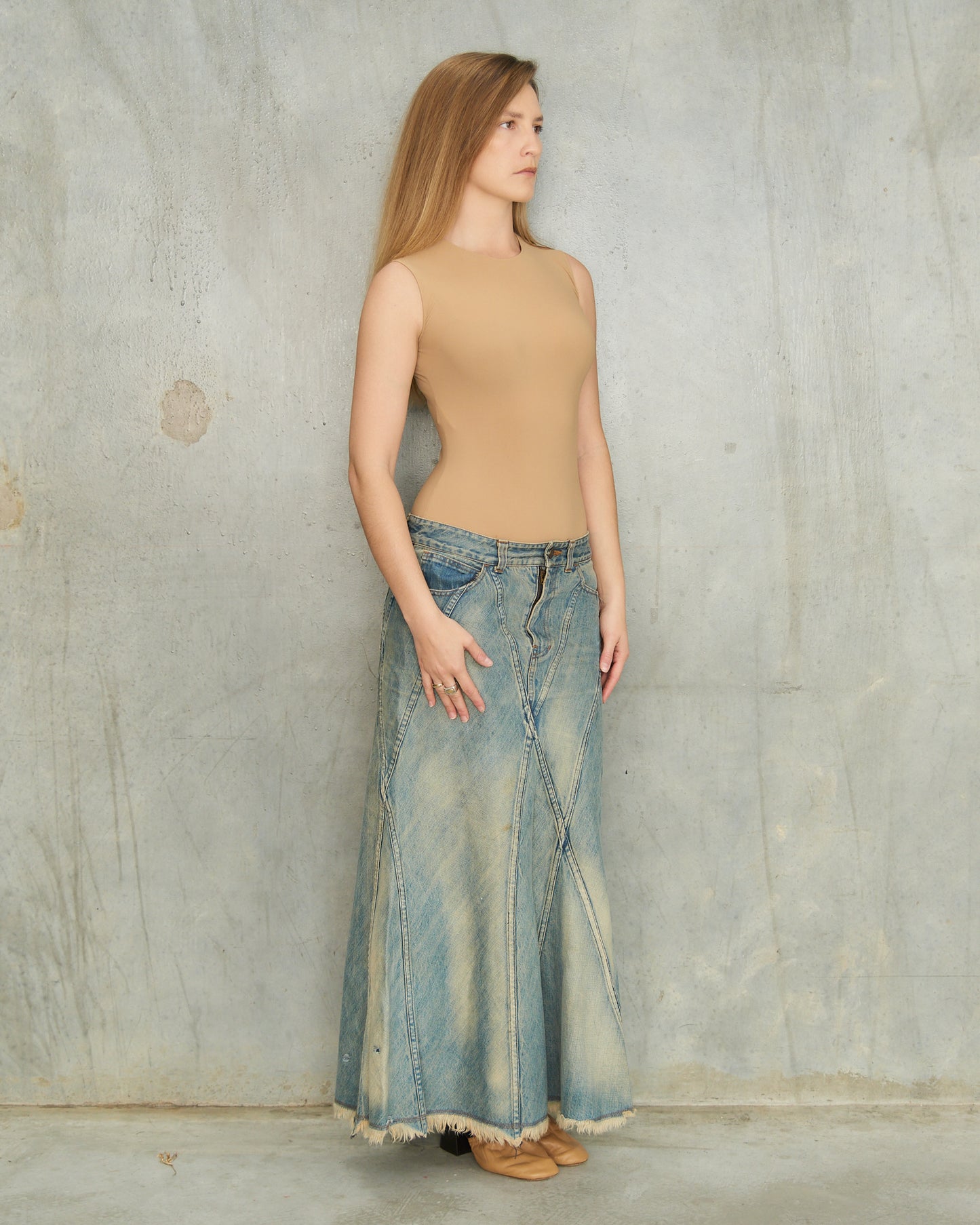 Junya Watanabe SS2002 Denim Skirt