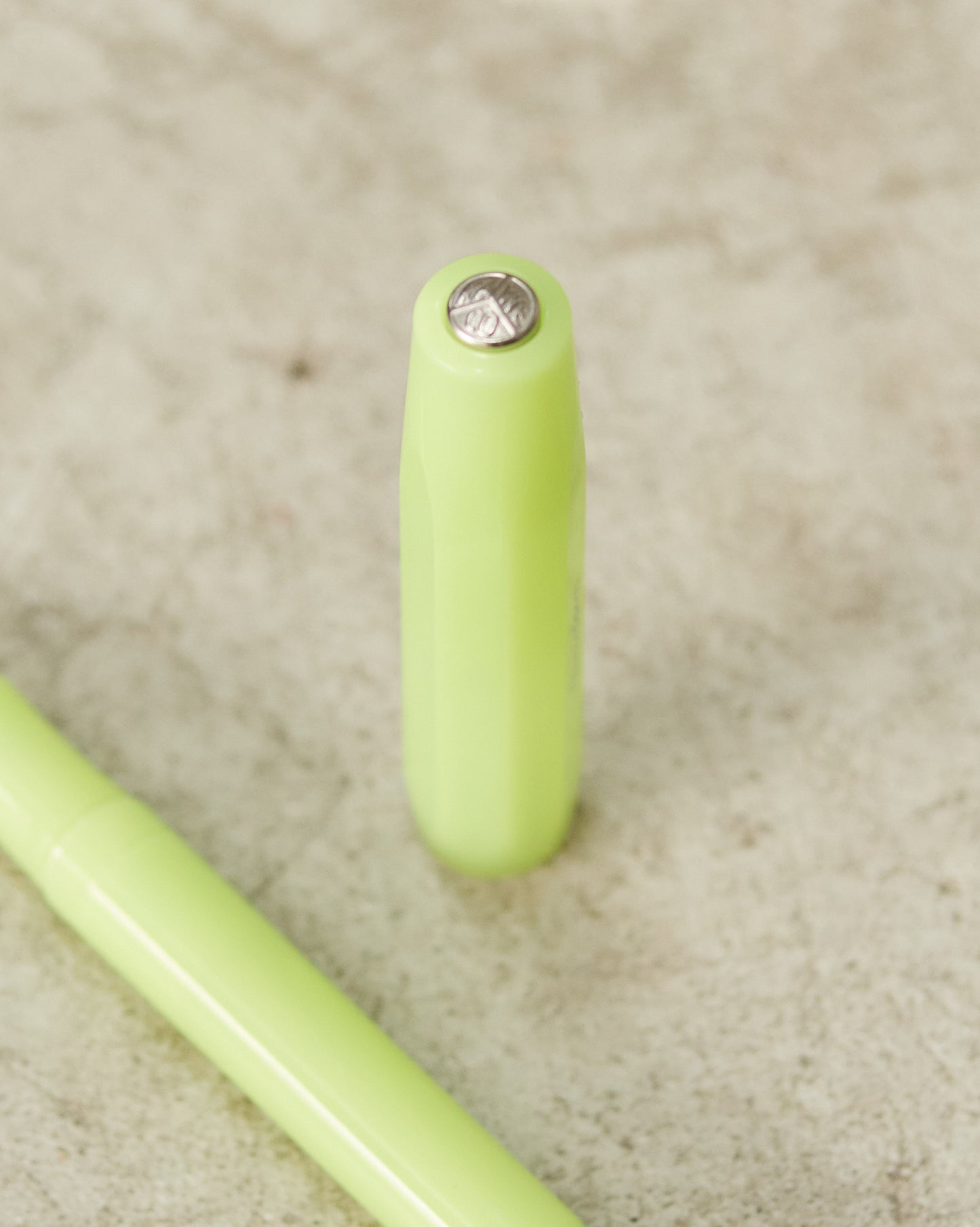 Lime Frosted Sport Pen