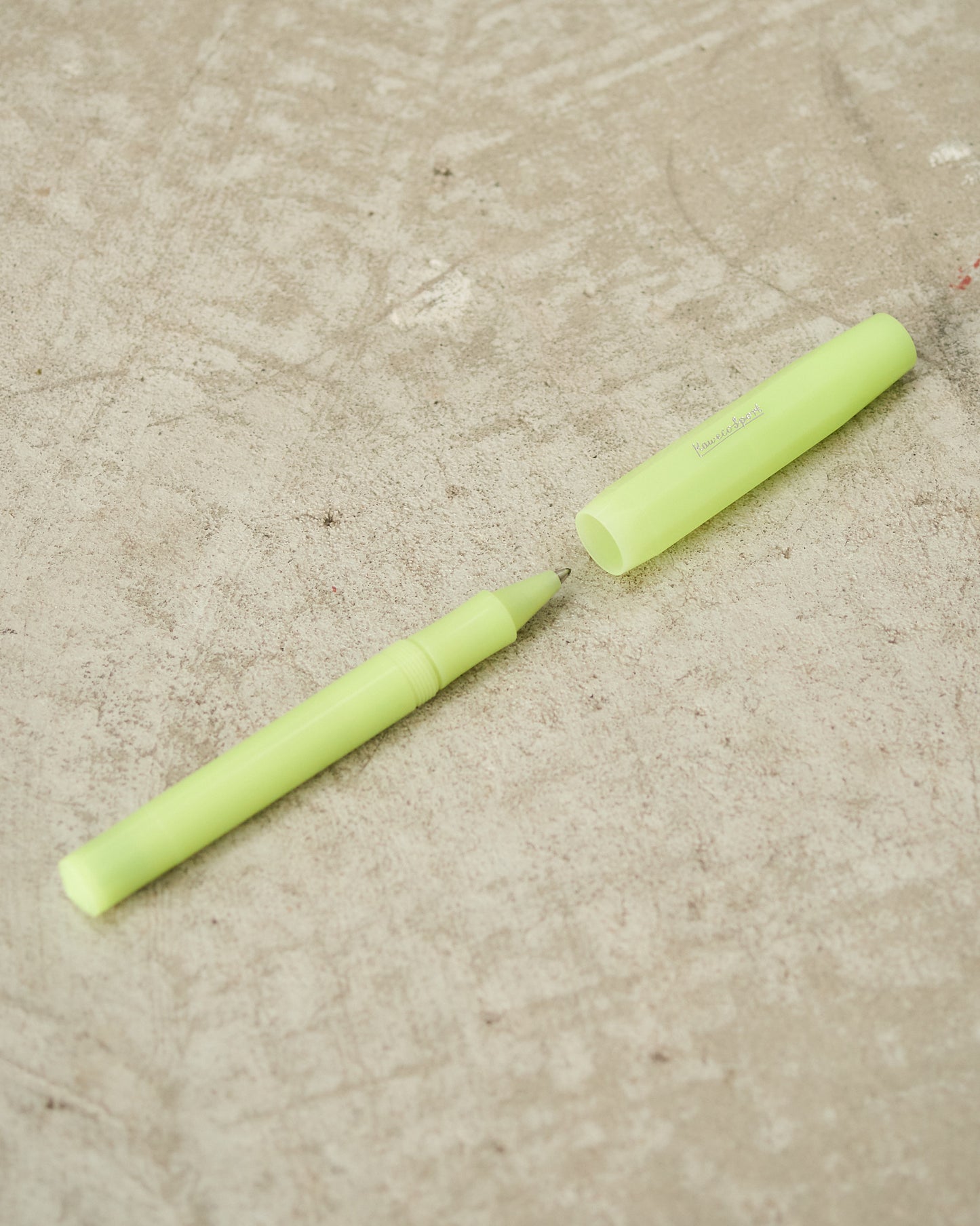 Lime Frosted Sport Pen