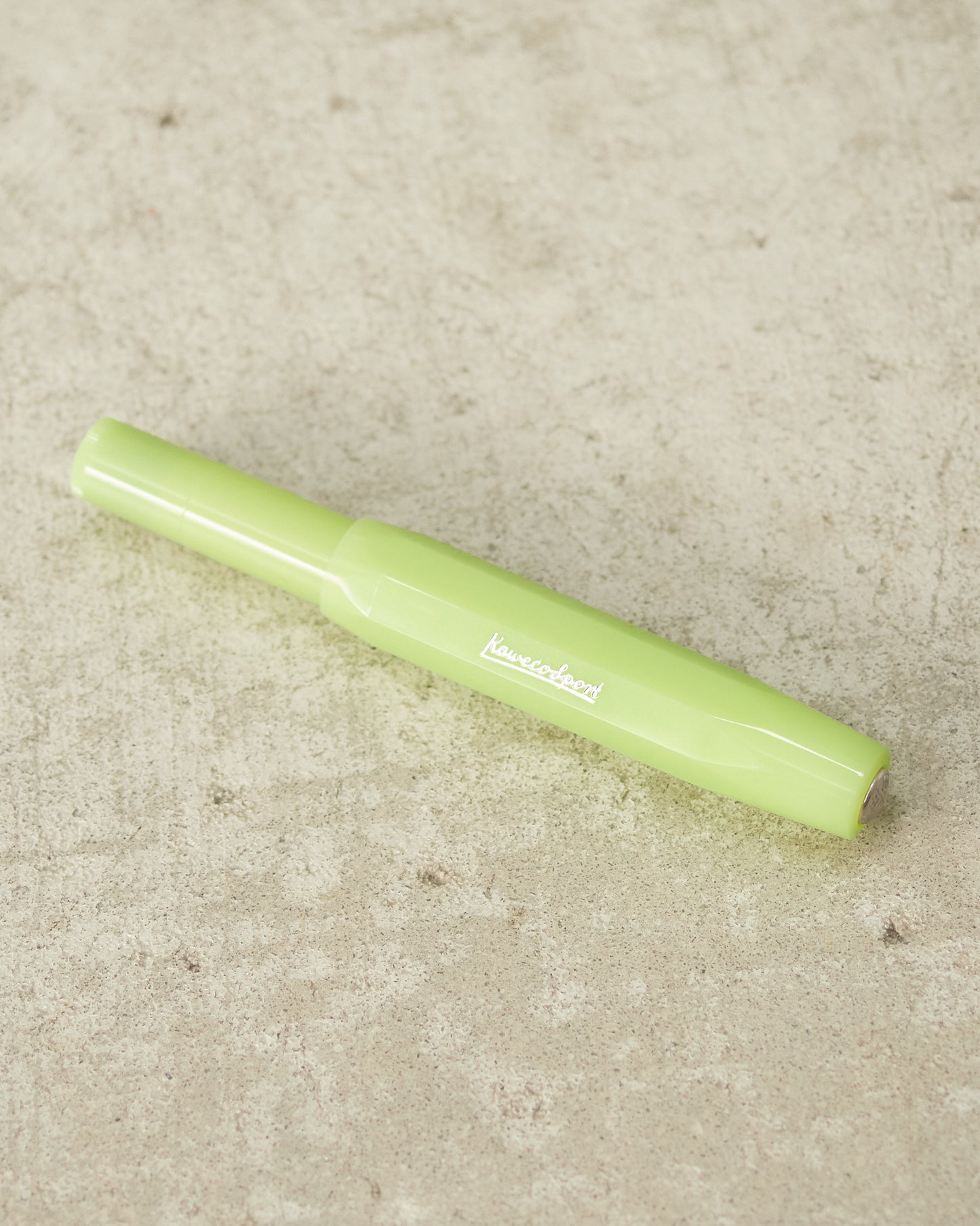 Lime Frosted Sport Pen