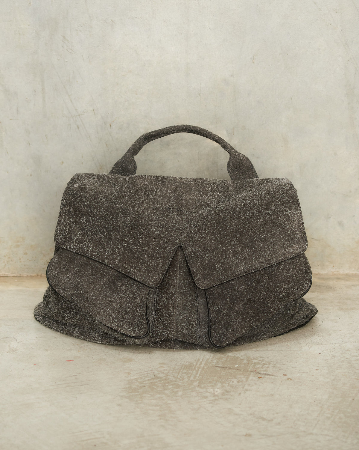 Kiko Kostadinov Chalk Board Mezulari Bag Grey AW24BG07 