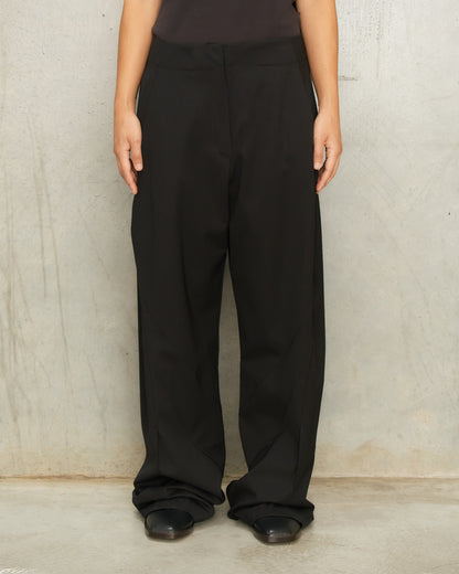 Crow Black Venari Trousers