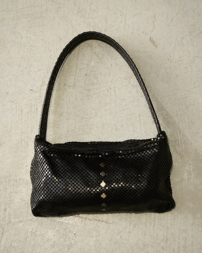 Matte Black Gwen Shoulder Bag