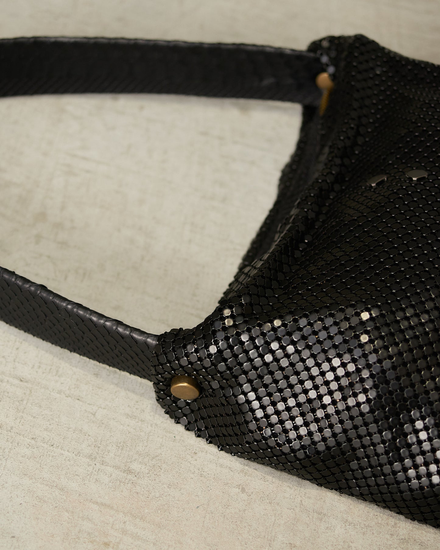 Matte Black Gwen Shoulder Bag