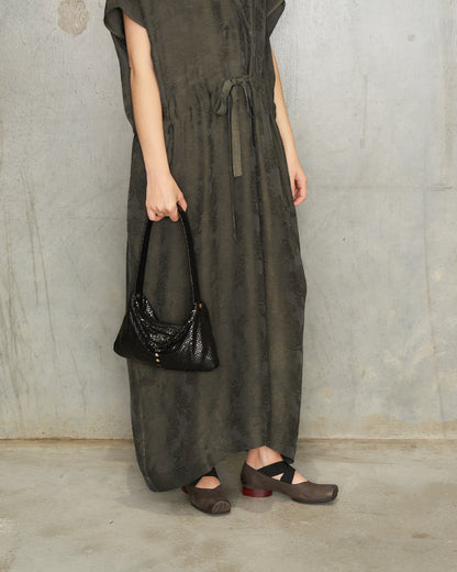 Matte Black Gwen Shoulder Bag
