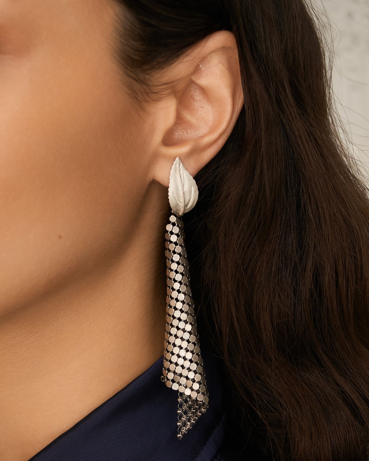 Doré Foglia Leaf Earrings