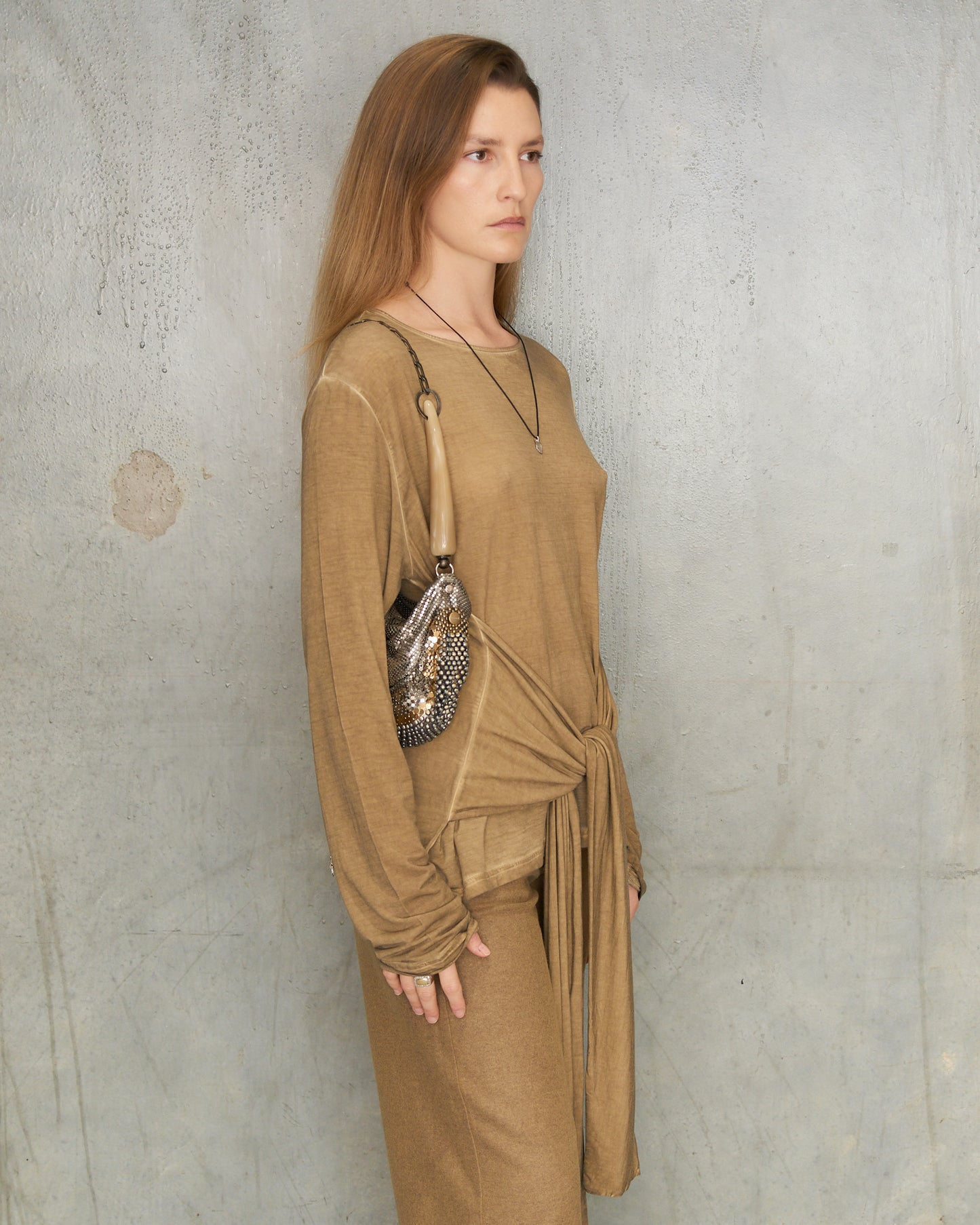 Doré Gold Marilyn Shoulder Bag