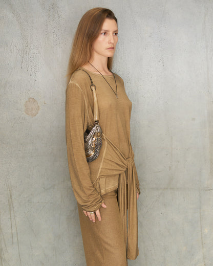 Doré Gold Marilyn Shoulder Bag