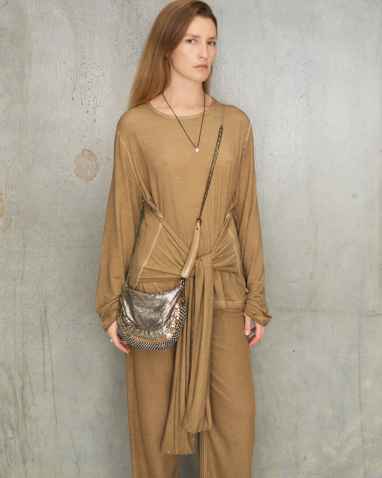 Doré Gold Marilyn Shoulder Bag