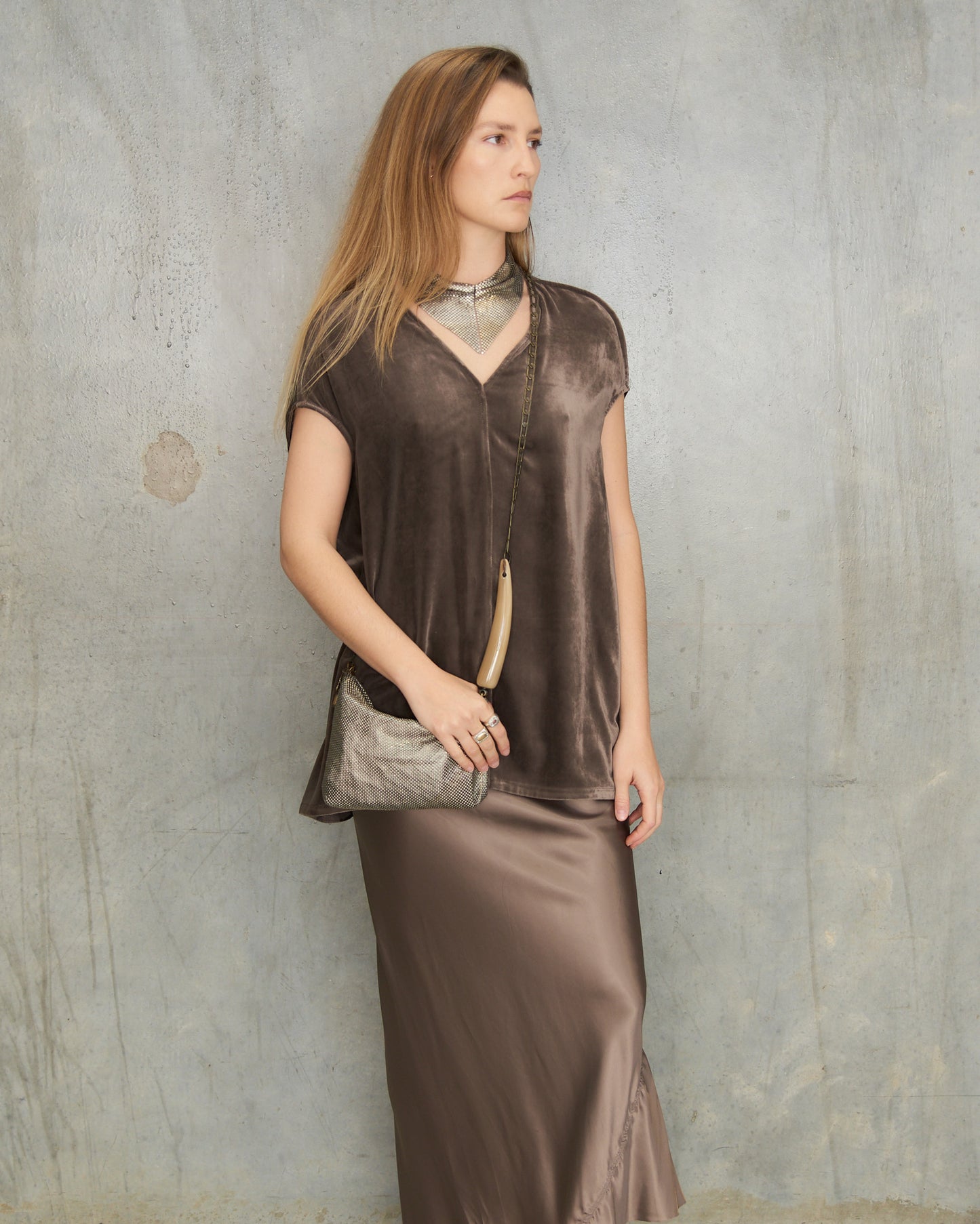 Doré Priscilla Pleated Bag
