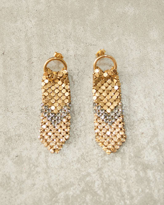 Gold Gracious Arrow Earrings