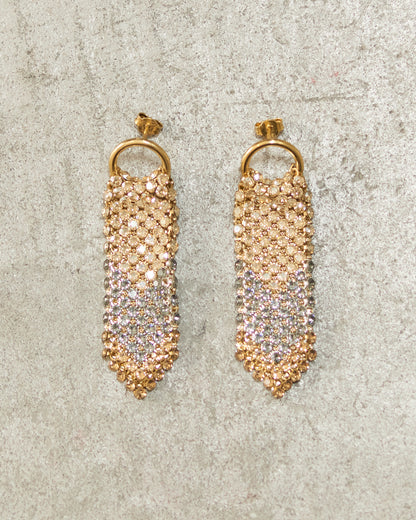 Gold Topaz Gentle Earrings