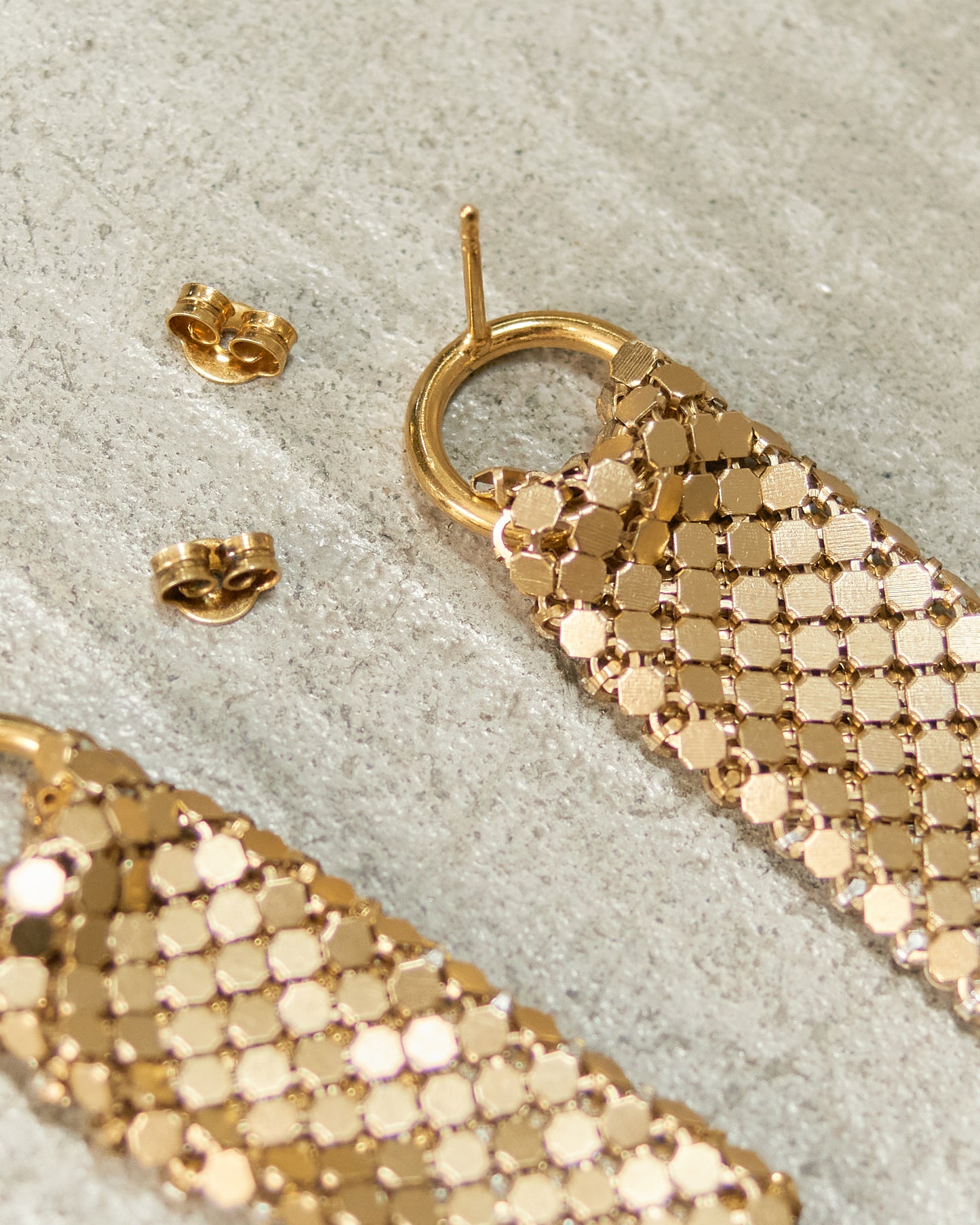 Gold Topaz Gentle Earrings