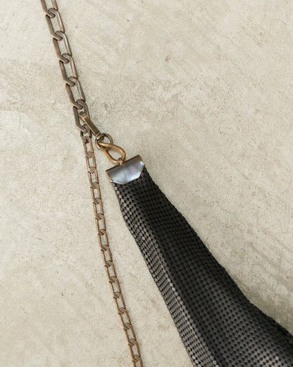 Matte Black Leela Hug Bag