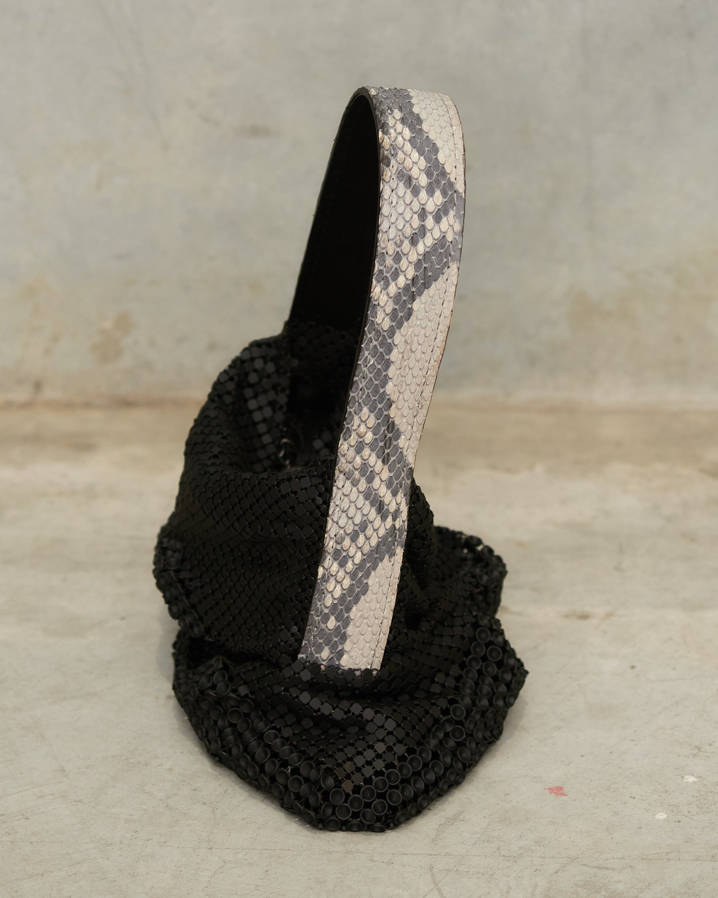 Matte Black Vittoria Handbag