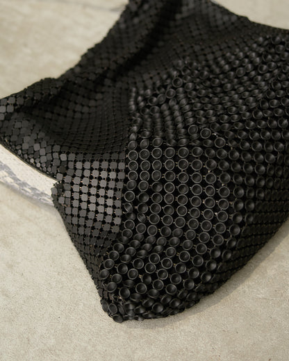Matte Black Vittoria Handbag