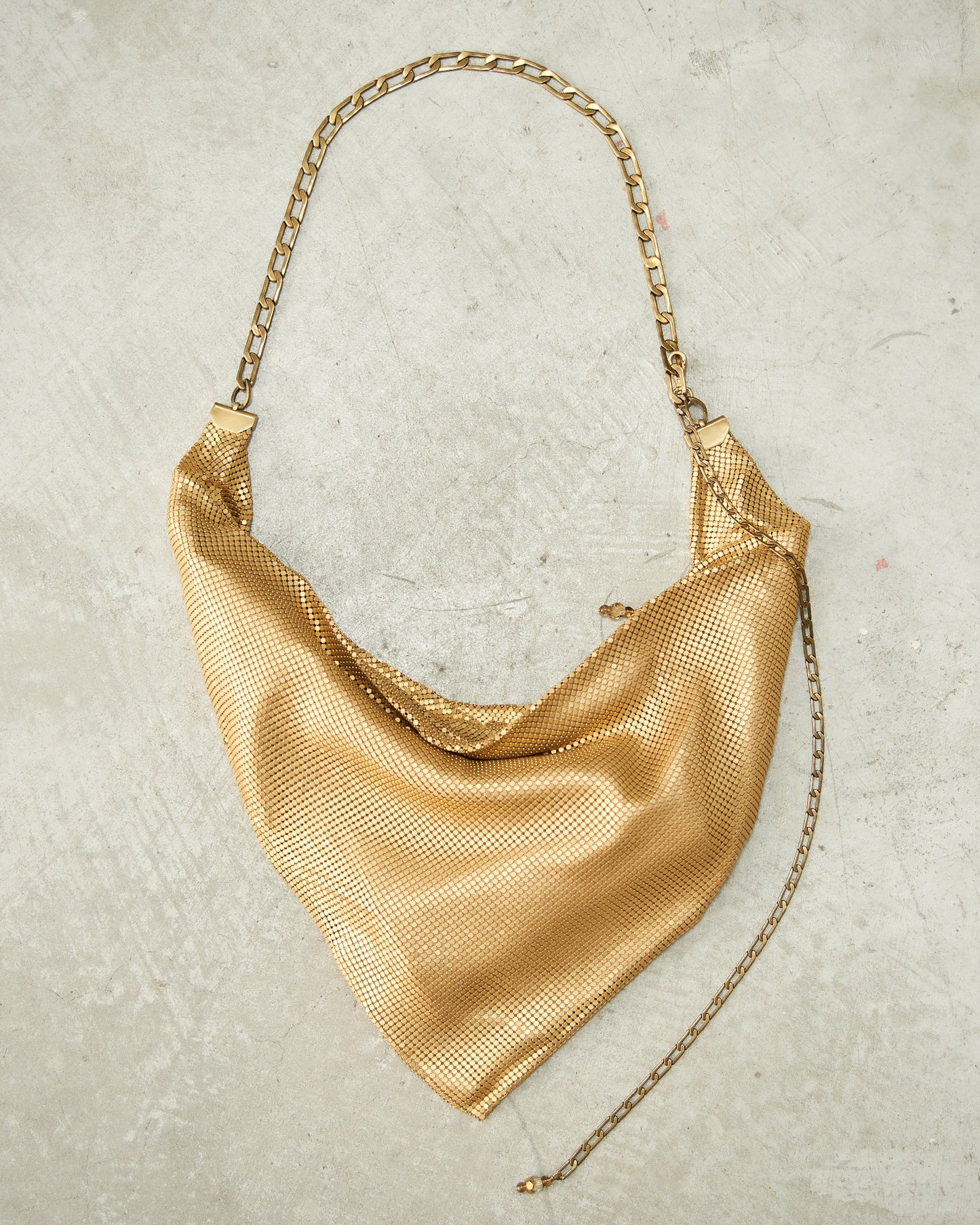 Matte Gold Leela Hug Bag
