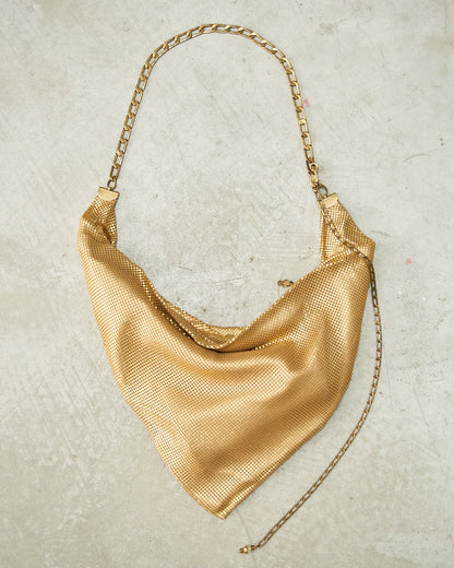 Matte Gold Leela Hug Bag
