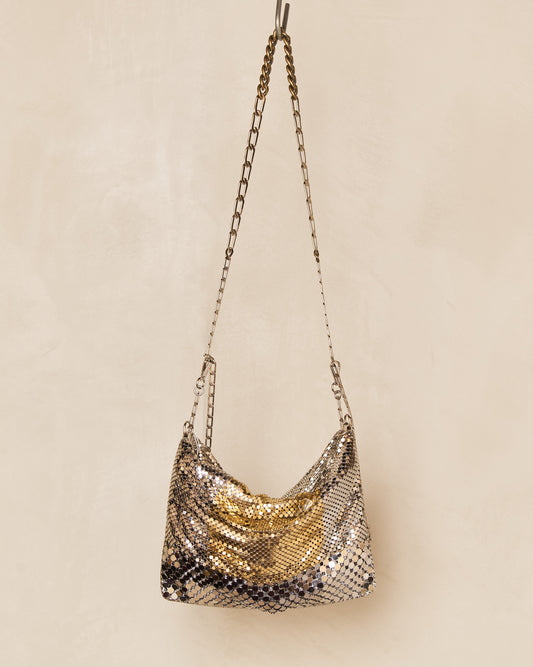 Silver and Gold Micki Box Party Bag