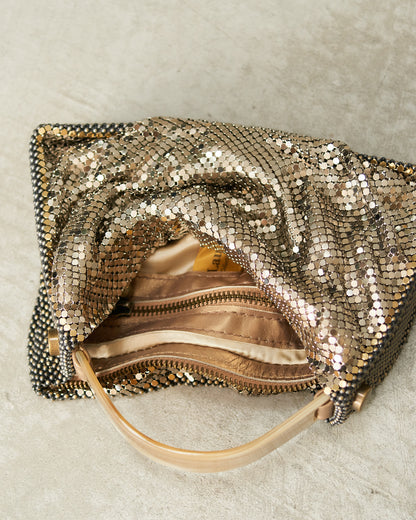 Silver Lavinia Box Handbag