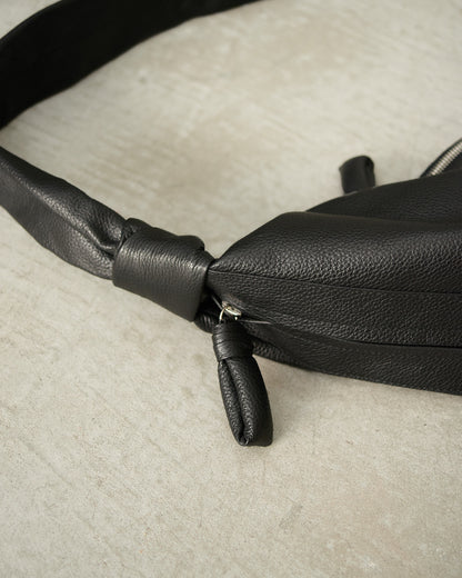 Black Large Croissant Bag