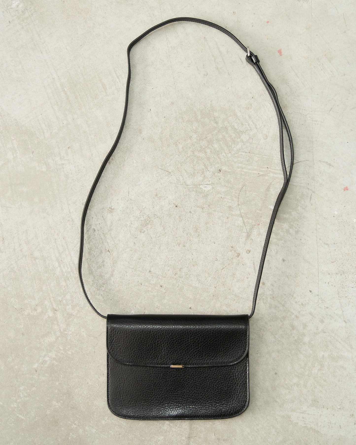 Black Soft Tab Wallet Bag