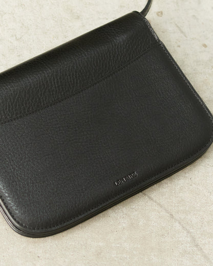 Black Soft Tab Wallet Bag