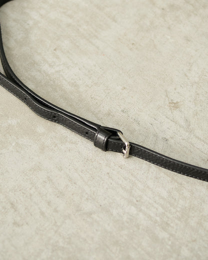 Black Soft Tab Wallet Bag