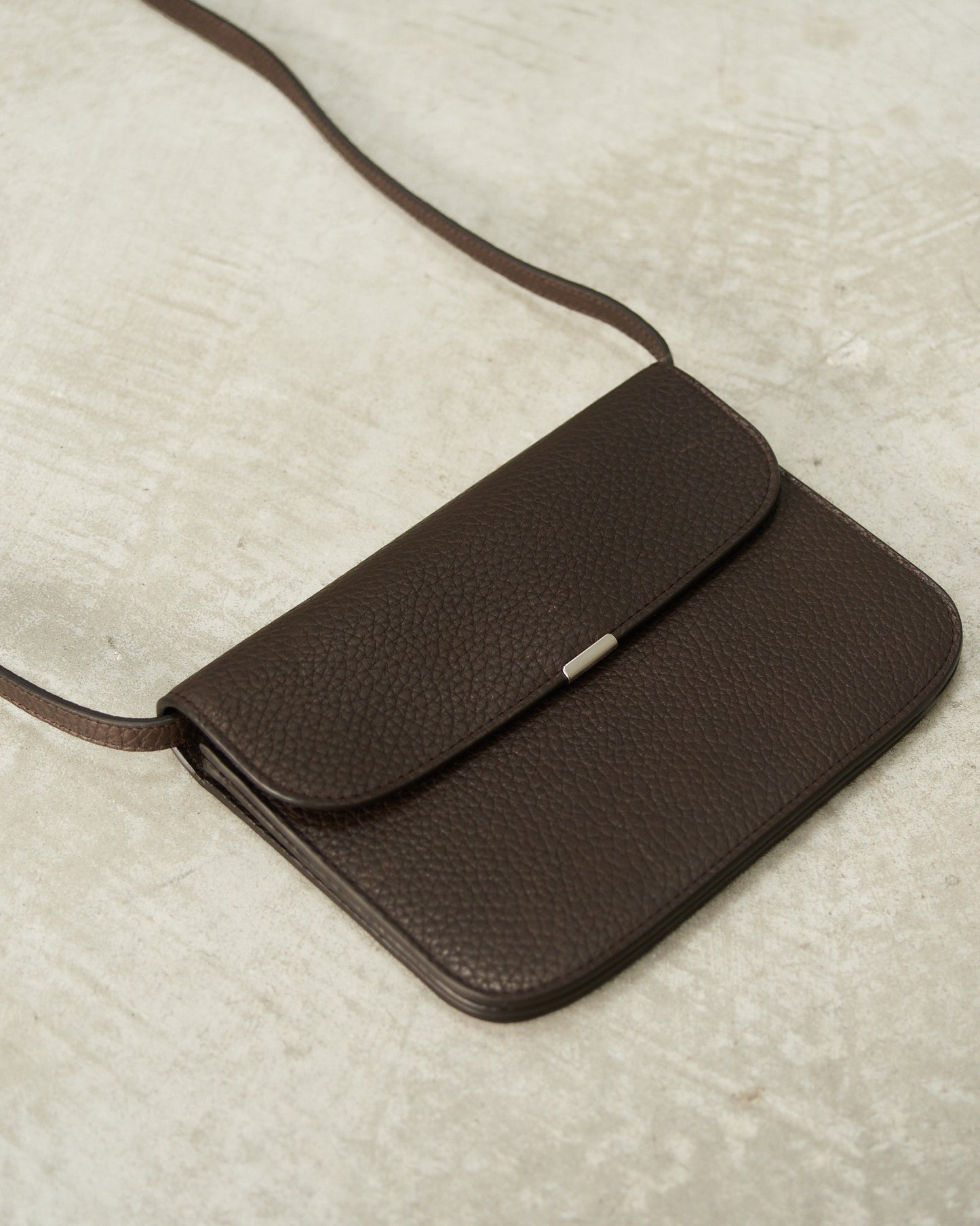 Dark Chocolate Soft Tab Wallet Bag