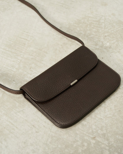Dark Chocolate Soft Tab Wallet Bag
