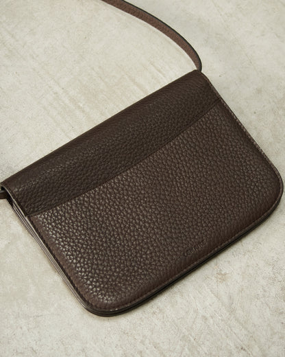 Dark Chocolate Soft Tab Wallet Bag