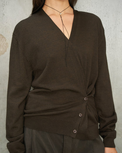 Dark Cacao Twisted Jumper